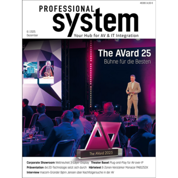 Cover des Magazins Professional System