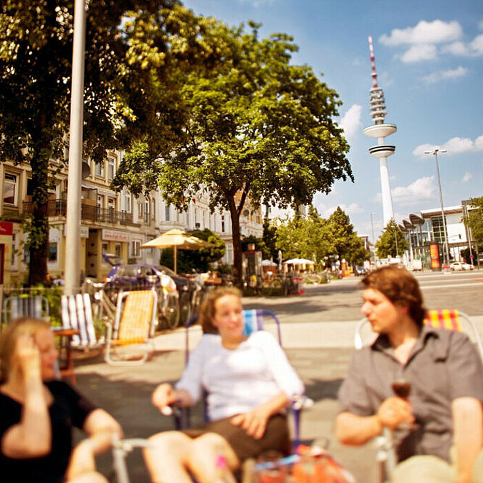 Karolinenviertel am Hamburger Messgelände Karolinenviertel am Hamburger Messgelände