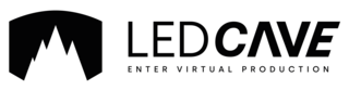 Logo LEDcave- Enter virtual production